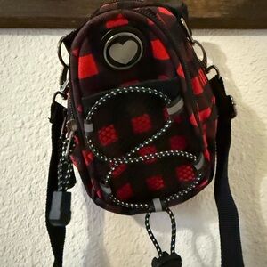 Buffalo Plaid Red and Black Checkered Mini Backpack